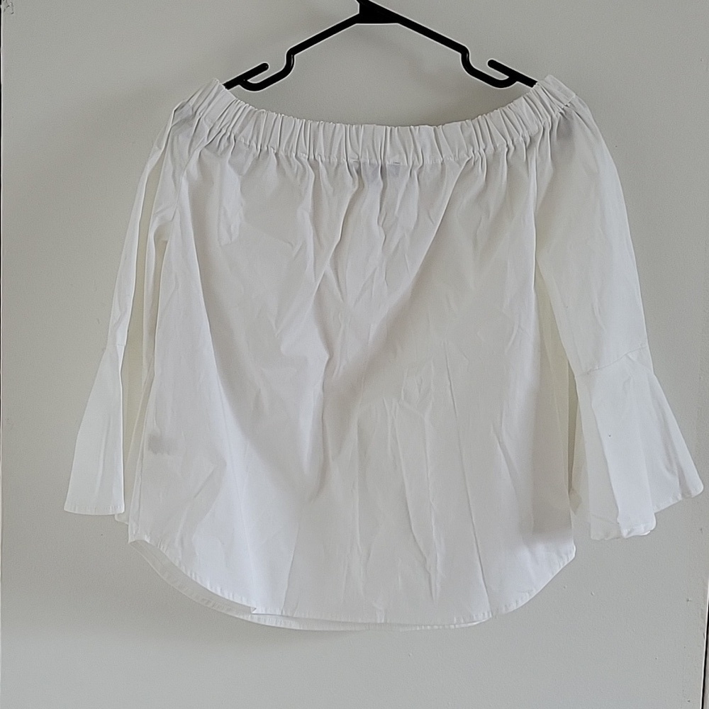 NWT Lord&taylor Off Shoulder Bell Sleeves Top S - Picture 2 of 7